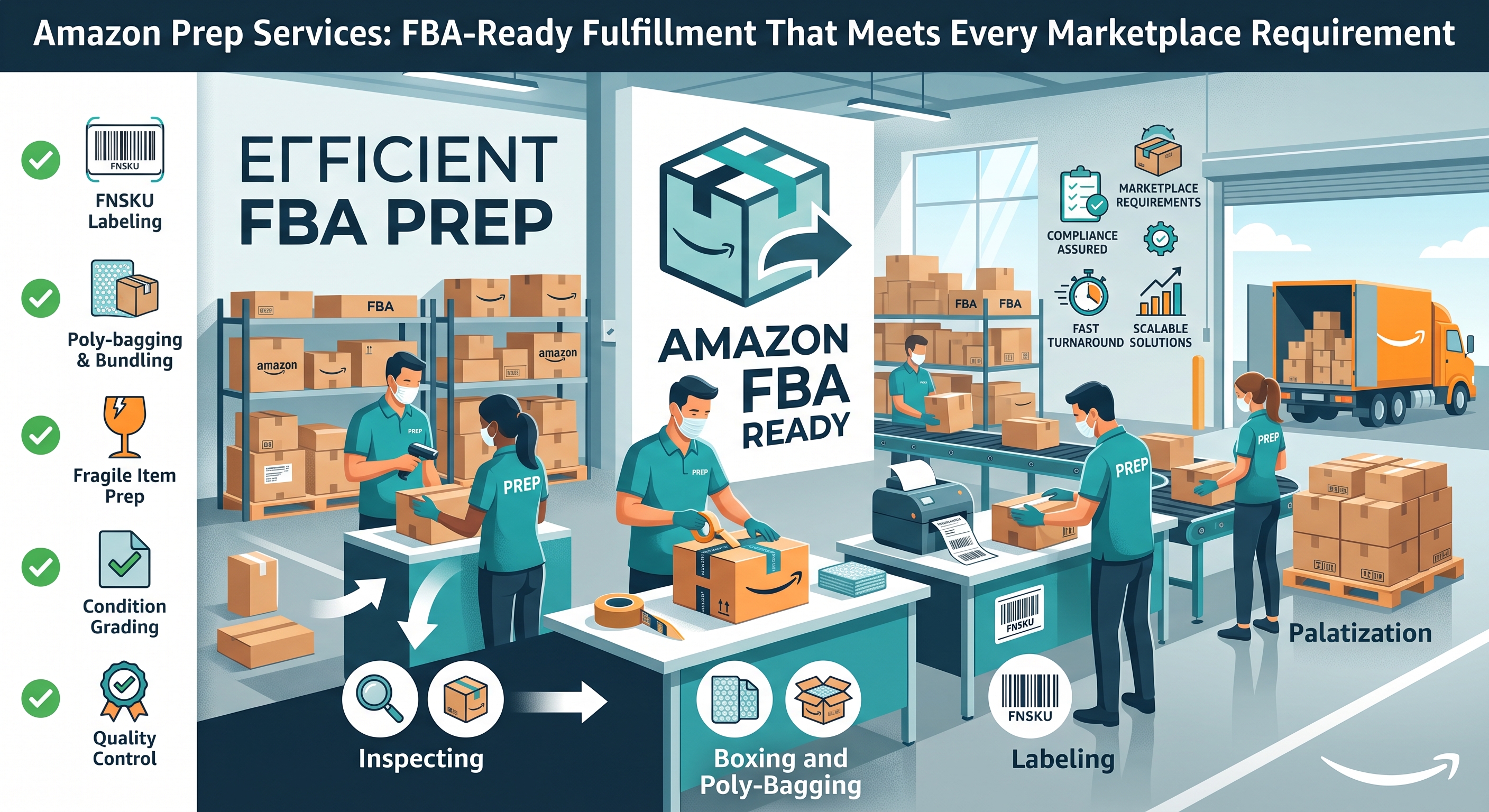 Amazon Prep Services: FBA-Ready Fulfillment That Meets Every Marketplace Requirement